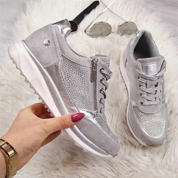 Gabri™ Sneakers z zamkiem błyskawicznym