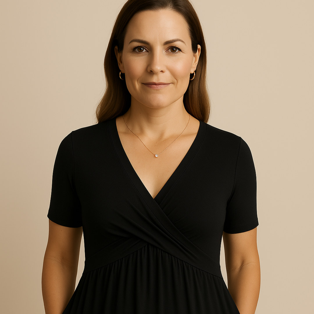 Sophia™ - Sukienka z krótkim rękawem